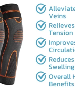 Medmax™ Tourmaline Self-heating Knee Sleeve