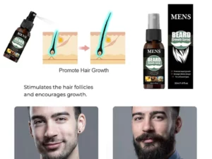 Mens Beard Hair Growth Spray
