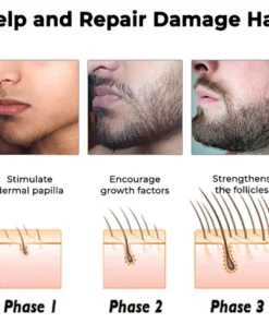 Mens Beard Hair Growth Spray