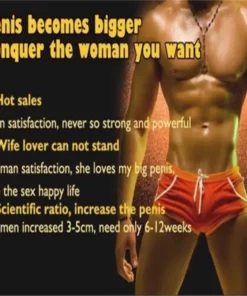 Men's Energy Strength Massage Cream