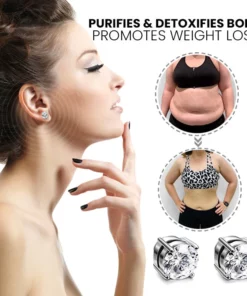 Metiz PLUS Lymphvity Magnetherapy Earrings