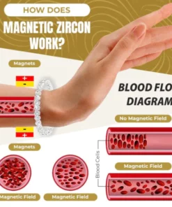 Micro Magnetic Zircon Shaping Bracelet