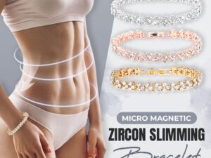 Micro Magnetic Zircon Slimming Bracelet