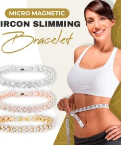 Micro Magnetic Zircon Slimming Bracelet