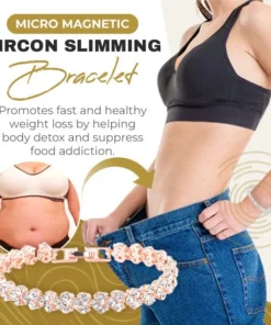 Micro Magnetic Zircon Slimming Bracelet