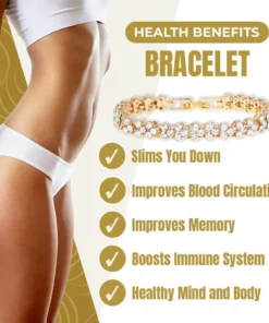 Micro Magnetic Zircon Slimming Bracelet