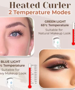 MuDina™ 4D Curly Heated Eyelash Curler