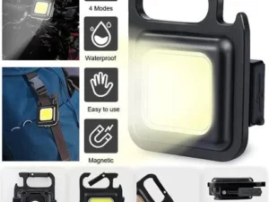 Multifunctional Re-Chargeable Keychain Emergency Light