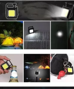 Multifunctional Re-Chargeable Keychain Emergency Light