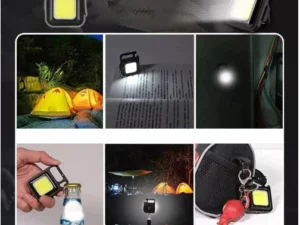 Multifunctional Re-Chargeable Keychain Emergency Light