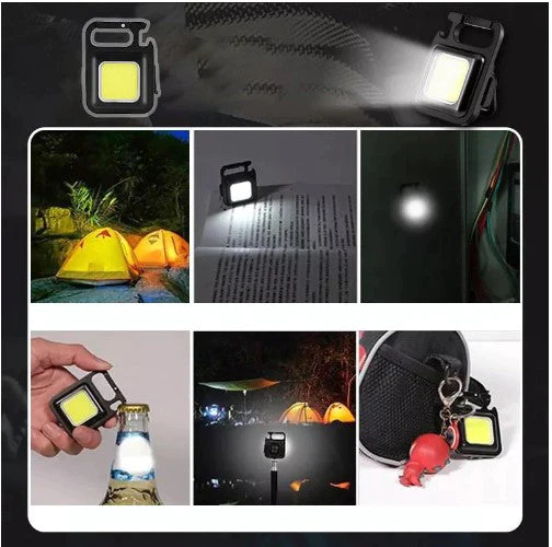 Multifunctional Re-Chargeable Keychain Emergency Light