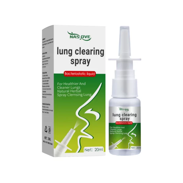 Nasove® Natural Herbal Essence Очищающий спрей для легких