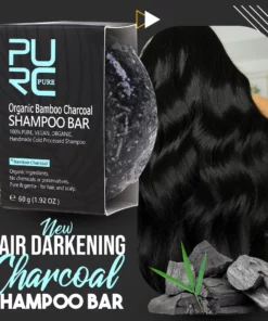 New Hair Darkening Charcoal Shampoo Bar