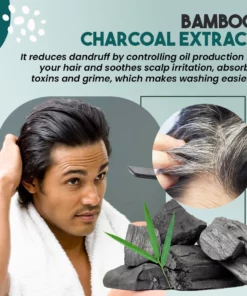 New Hair Darkening Charcoal Shampoo Bar