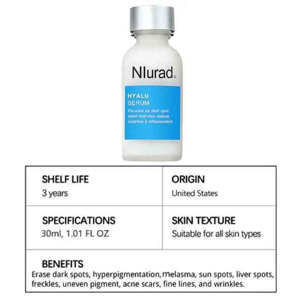 Nlurad™ Sötét foltok és akne kezelésére szolgáló krém