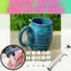 OnePress™ Multiple-Design Pottery Handle