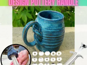 OnePress™ Multiple-Design Pottery Handle