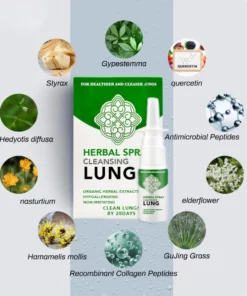 Organic Herbal Lung Cleanse Repair Nasal Spray