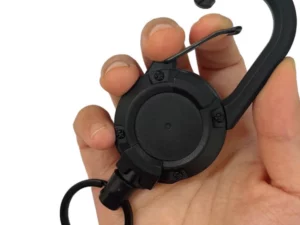 Outdoor Automatic Retractable Wire Rope Luya Tactical Keychain
