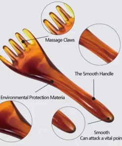 Portable Resin Relax Massager for Head-Neck and Leg