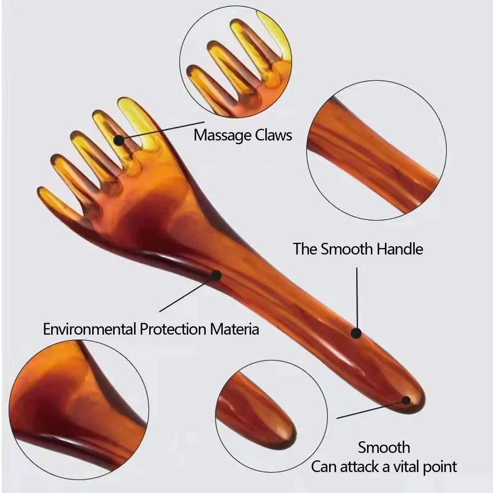 Portable Resin Relax Massager for Head-Neck and Leg