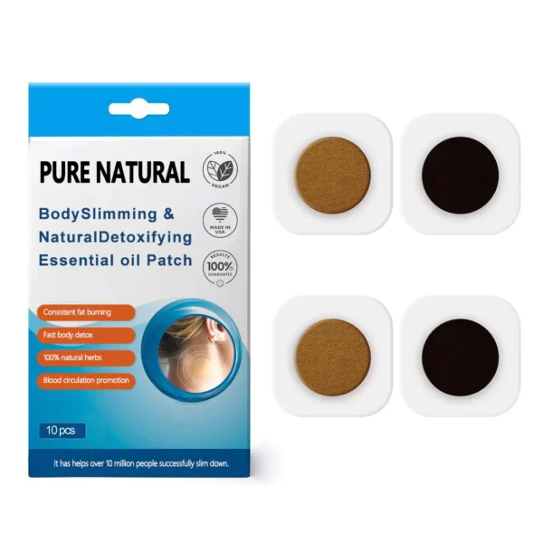 Pure Natural™ flaster s eteričnim uljem za mršavljenje tijela i prirodnu detoksikaciju
