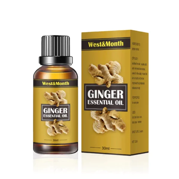 RochFit™ Lymph Detoxification Ginger Oil
