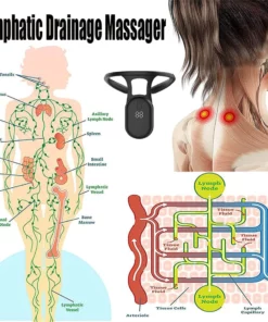 SLIMIYEN Neck Ultrasonic Lymphatic Soothing Instrument