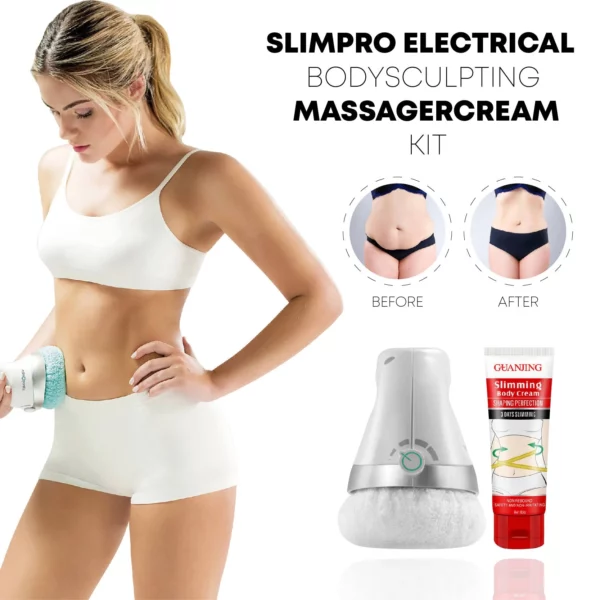 SLIMPro Electrical BodySculpting MassagerCream Kit