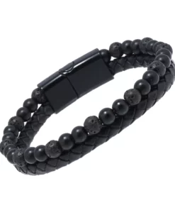 SLIMPro Hematite Lymphvity BeadedBracelet