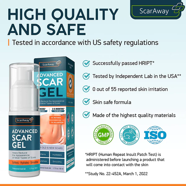 ScarAway® 100% gel avanzado para cicatrices