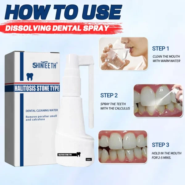 ShinTeeth® hambakivi lahustav võimas suusprei