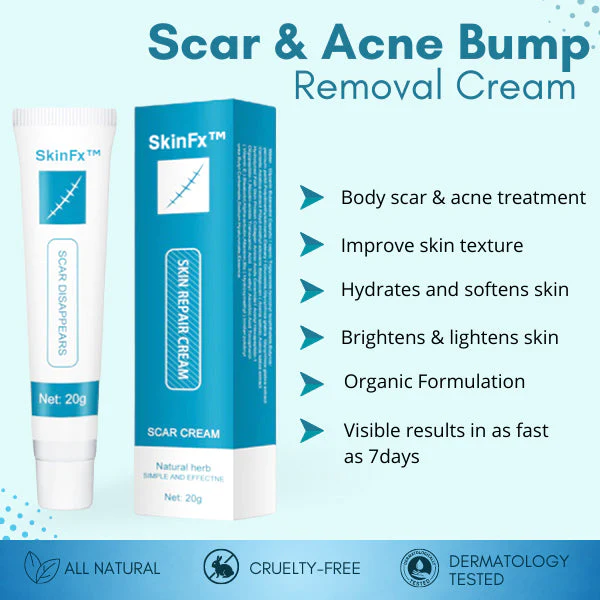 SkinFx™ Crema per rimozione di cicatrici è bosses d'acne