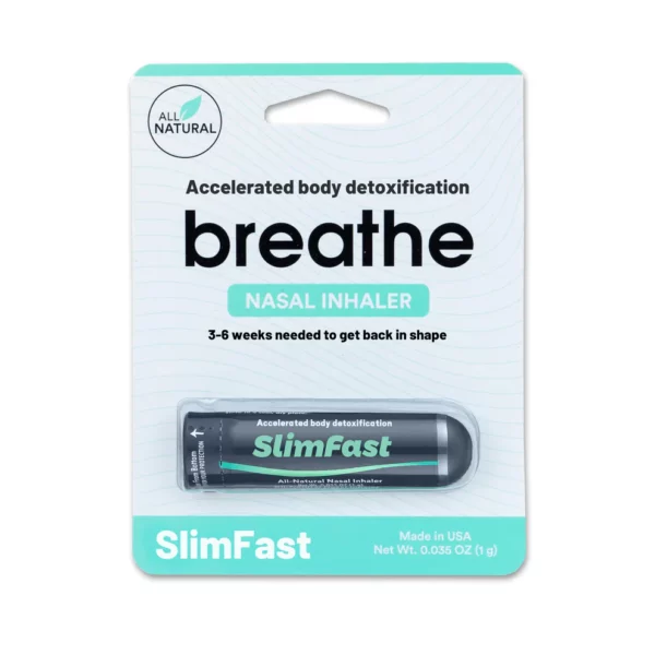 SlimFast™ денені арықтататын және детокс ароматерапиялық мұрын таяқшасы