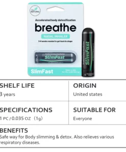 SlimFast™ BodySlimming va Detoks Aromaterapiya Burun Stiki