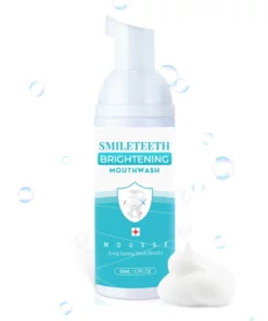 SmileTeeth Brightening Mouthwash Mousse