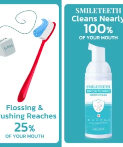 SmileTeeth Brightening Mouthwash Mousse