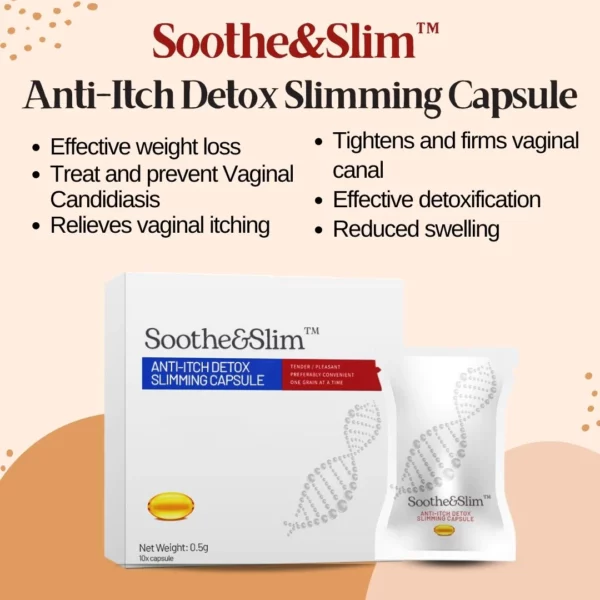 Soothe&Slim™ Detox kapsula za mršavljenje protiv svrbeža