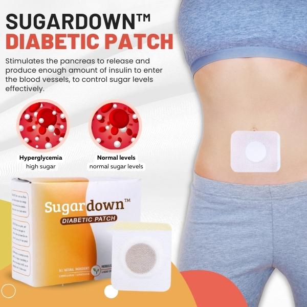 Parche para diabéticos Sugardown™