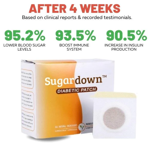 Сахарный диабетический пластырь Sugardown™