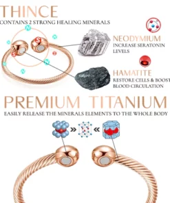 THINCE NeoION Wire Bangle