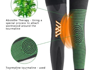 Tourmaline Acupressure Self-Heating Shaping Knee Sleeve