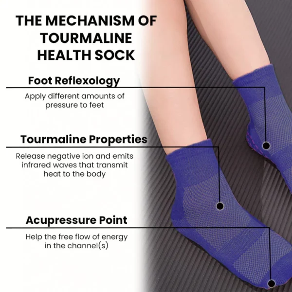 VFlex Acupressure Health Detox Socks