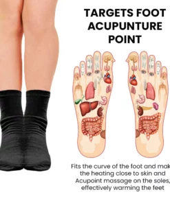 VFlex Acupressure Health Detox Socks