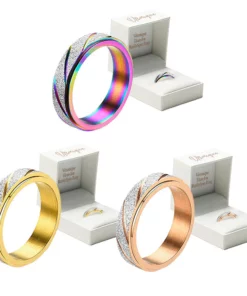 Alternative view of Véronique Titan-Ion RutileSpin Ring