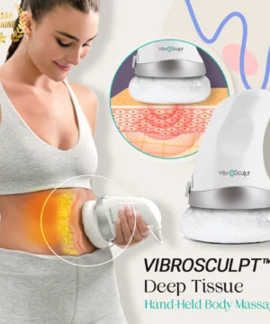 VibroSculpt™ Deep Tissue Hand-Held Body Massager