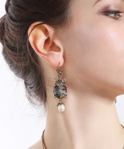 Vintage Ladybug Earrings