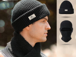Winter Knitted Balaclava Beanie Hat