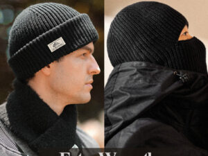 Winter Knitted Balaclava Beanie Hat