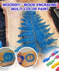Peinture multicolore pour gravure sur bois WoodDIY™
